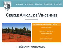 Tablet Screenshot of cavincennes.fr